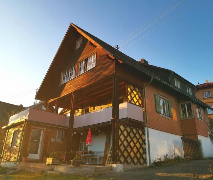 Idyllische Kleine Ferienwohnung Im Schwarzwald Friedenweiler Экстерьер фото